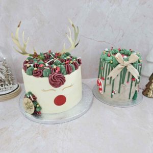 Rudolph et Couronne de Noël