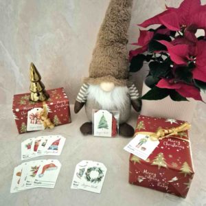 Etiquettes cadeaux