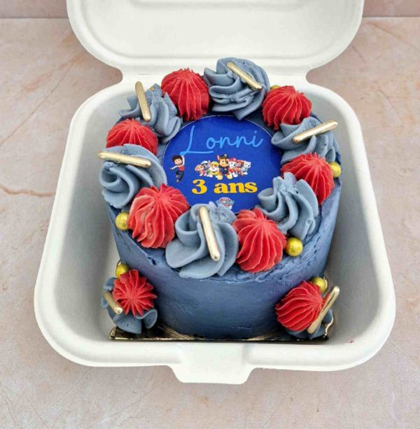 Bento Pat' Patrouille anniversaire gourmand petit gâteau Rennes