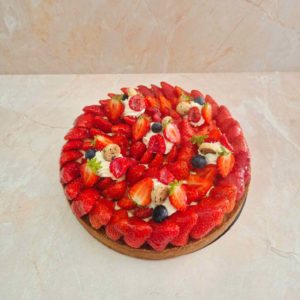 Tarte aux fraises