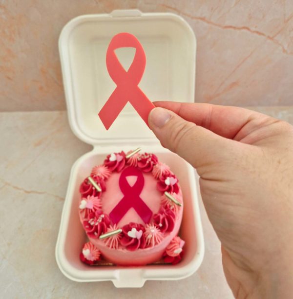 Bento cake Octobre Rose Lutte contre le cancer
