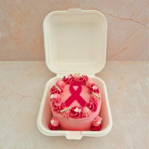 Bento cake Octobre Rose